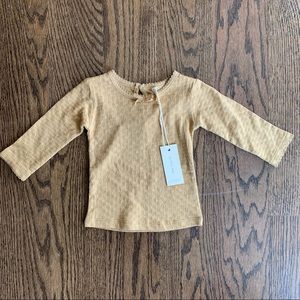QUINCY MAE POINTELLE LONGSLEEVE TEE